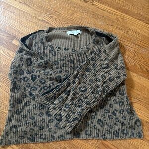 Leopard Print Sweater
